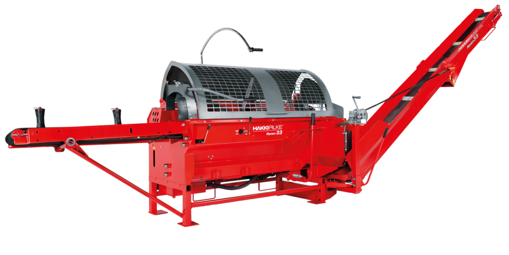 Hakki Pilke Raven 33 firewood processor