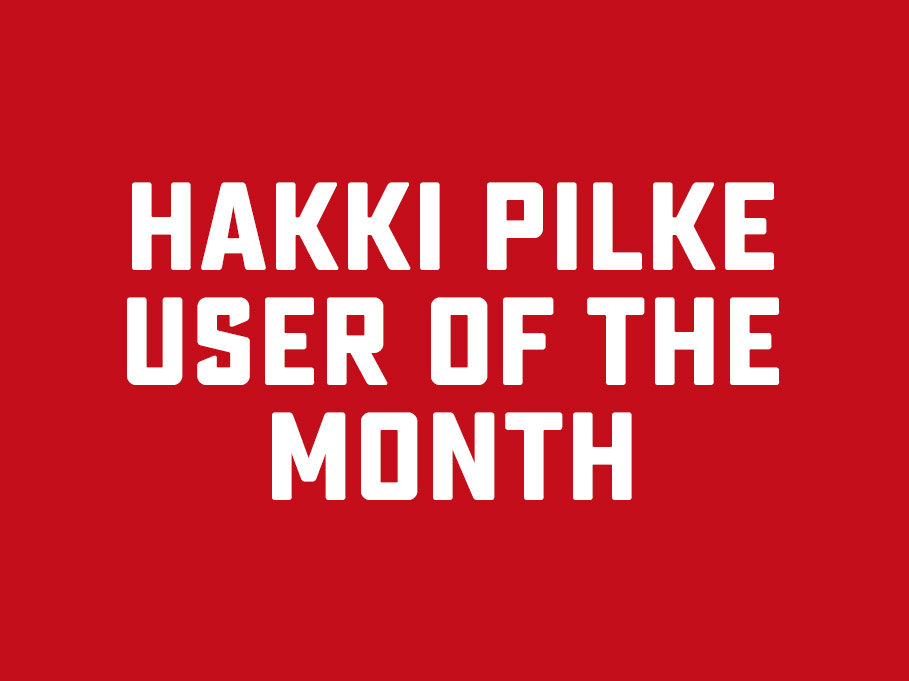 User of the month 10 2017